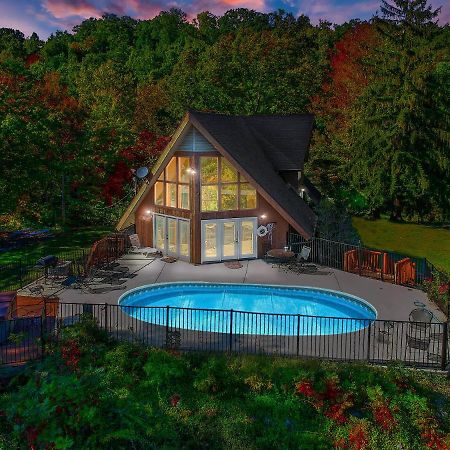 Smokystays Private Pool Chalet 蓋特林堡 外观 照片